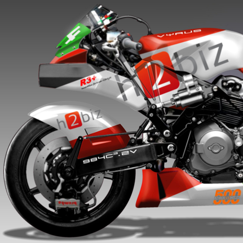 La nuova Vyrus 984 del team H2biz Racing