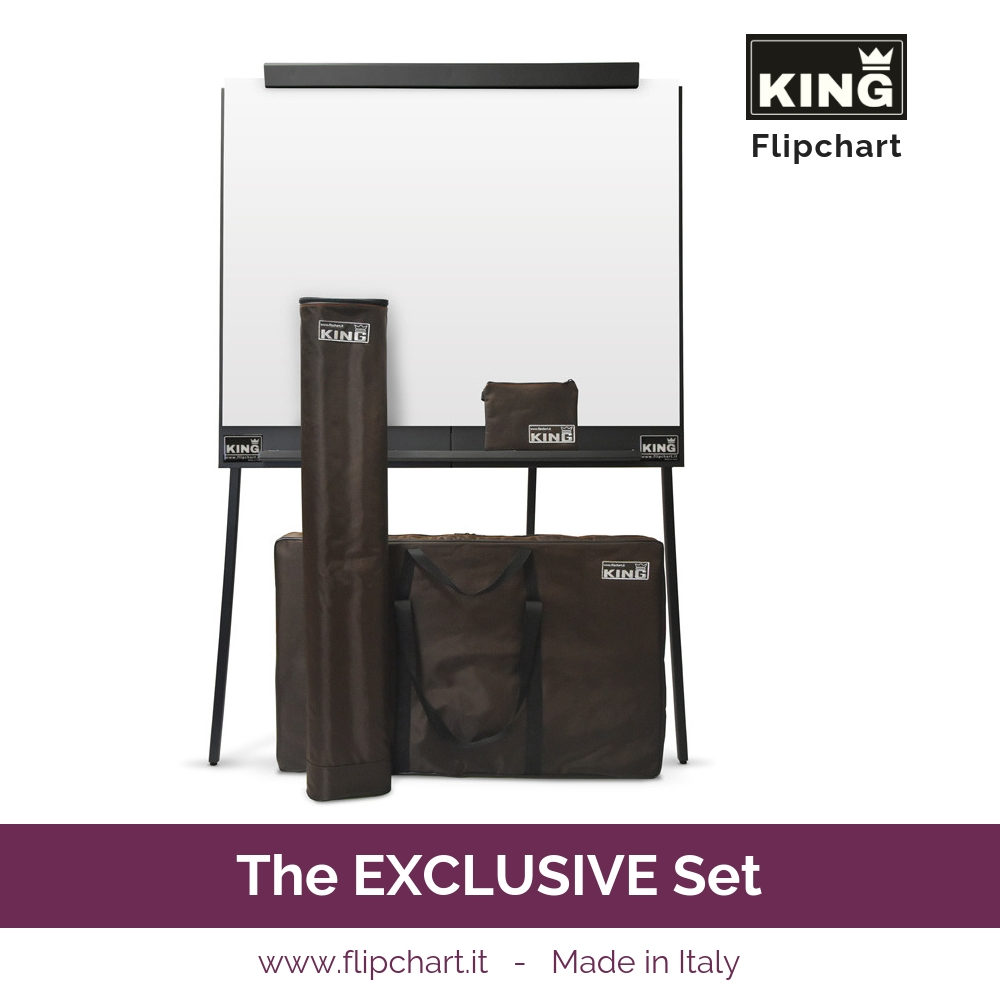 KING Flipchart lavagna gigante professionale per presentazioni