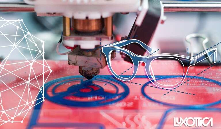 Luxottica e la Stampa 3D: libertà totale di forme per gli occhiali del futuro