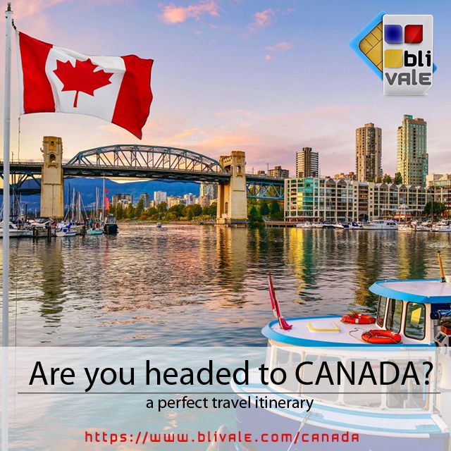 Sei diretto in CANADA Ti proponiamo un perfetto itinerario di viaggio