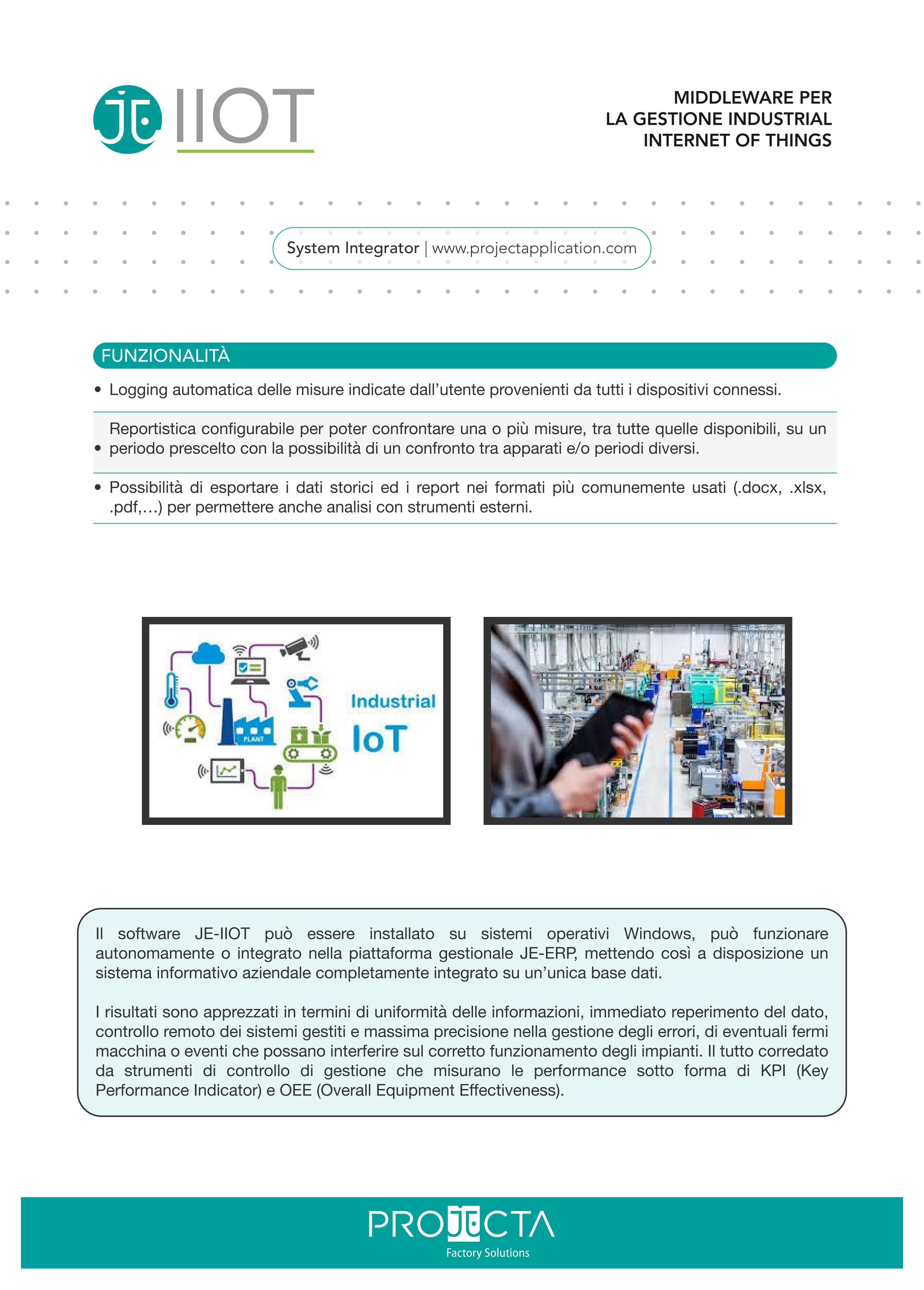 Interconnessione tra impianti produttivi e logistici