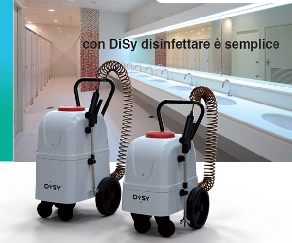DiSy - La macchina per disinfettare e decontaminare gli ambienti (Covid compliant)