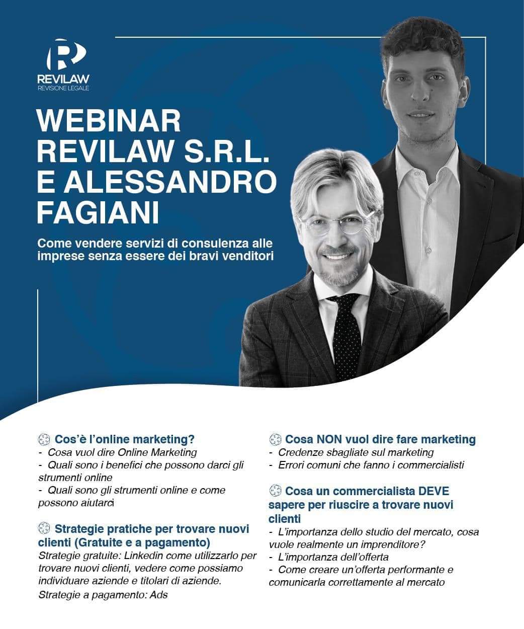 Webinar - Come vendere servizi di consulenza alle imprese senza essere dei bravi venditori
