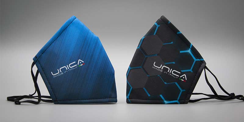 Mascherina FFP2R riutilizzabile - Brevetto antivirus e antibatterico